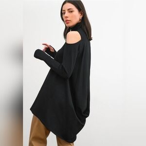 Marcella NYC Zoya Sweatshirt Tunic Size Large